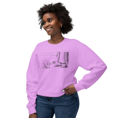 Hem of HIs Garment Graphic Sweatshirt (Comfort Colors)
