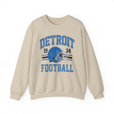 Detroit Football 1934 Distressed Sweatshirt (GILDAN)