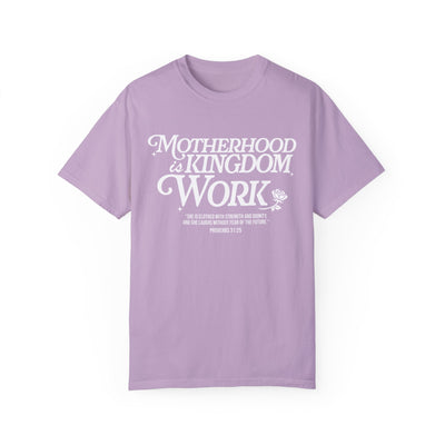 Motherhood Kingdom Psalm T-shirt (Comfort Colors)