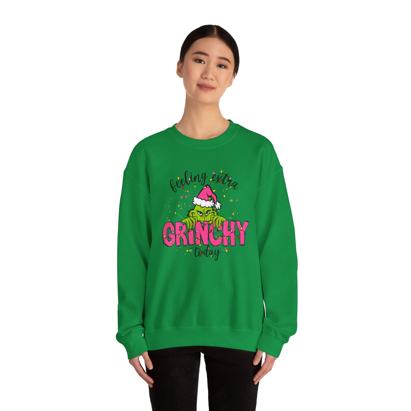 FEELING EXTRA GRINCHY TODAY SWEATSHIRT (GILDAN)