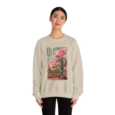 Bloom Where You Are Planted Sweatshirt (GILDAN)