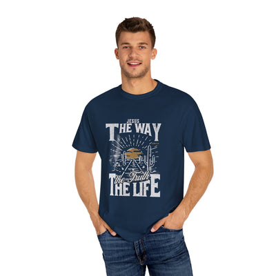 Jesus, The Way, The Truth, The Life T-Shirt (COMFORT COLORS)