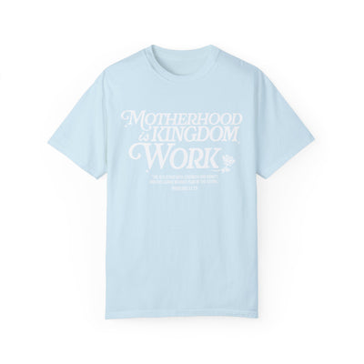 Motherhood Kingdom Psalm T-shirt (Comfort Colors)