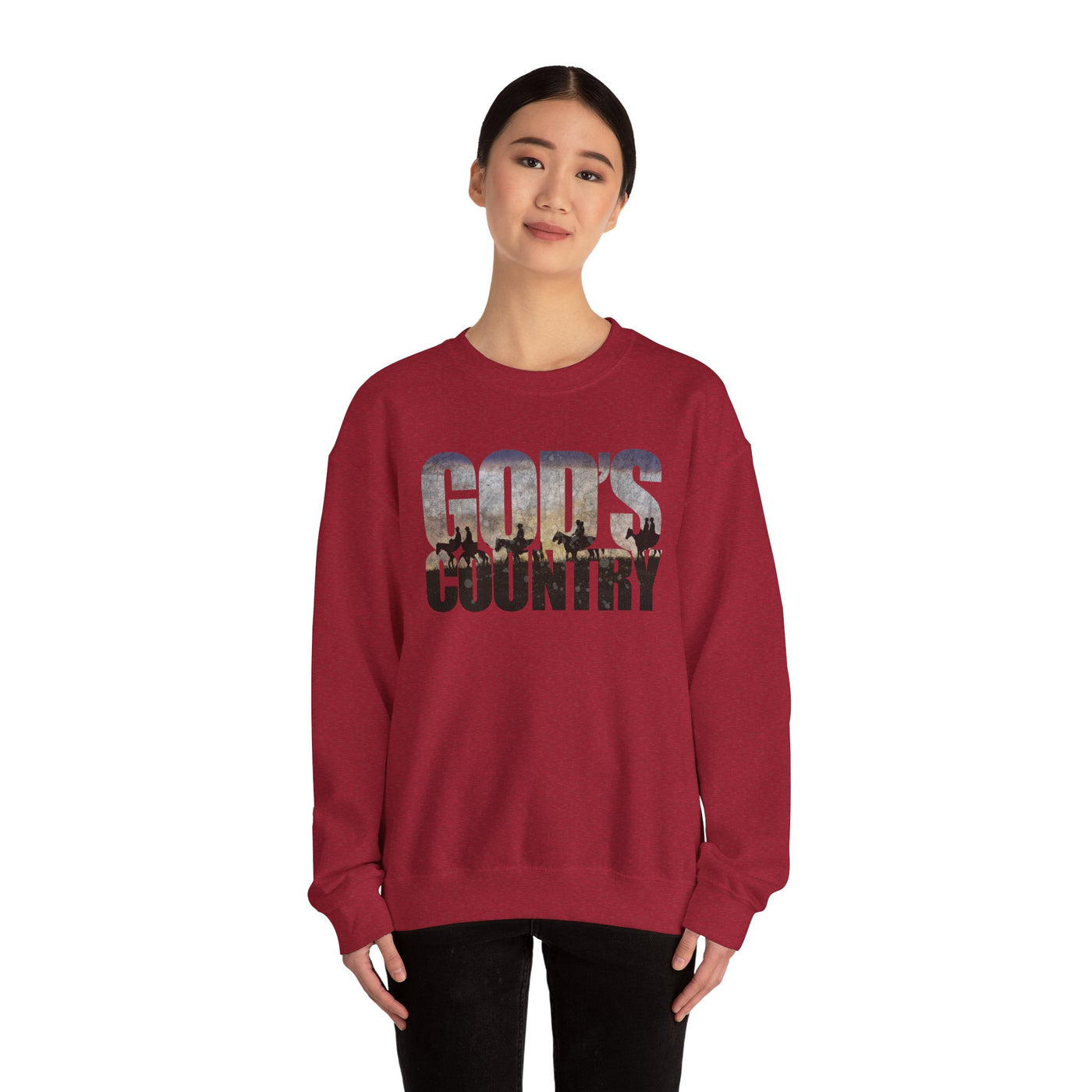 God's Country Sweatshirt (GILDAN)