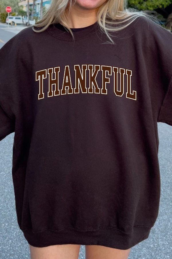 THANKFUL SWEATSHIRT (GILDAN)