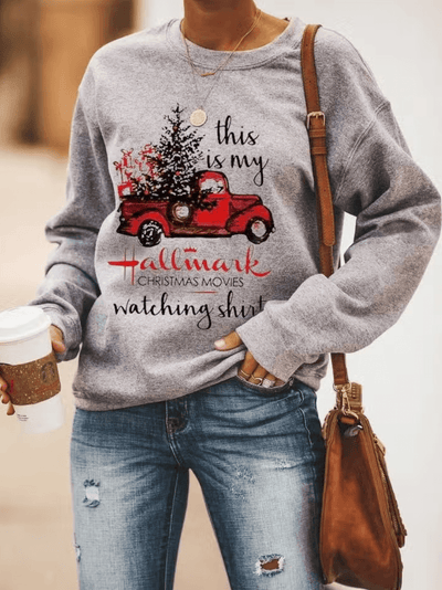 THIS IS MY HALLMARK CHRISTMAS MOVIES WATCHING SHIRT (GILDAN)