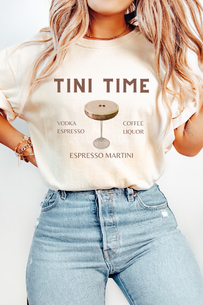 Tini Time Graphic T-shirt (Comfort Colors)