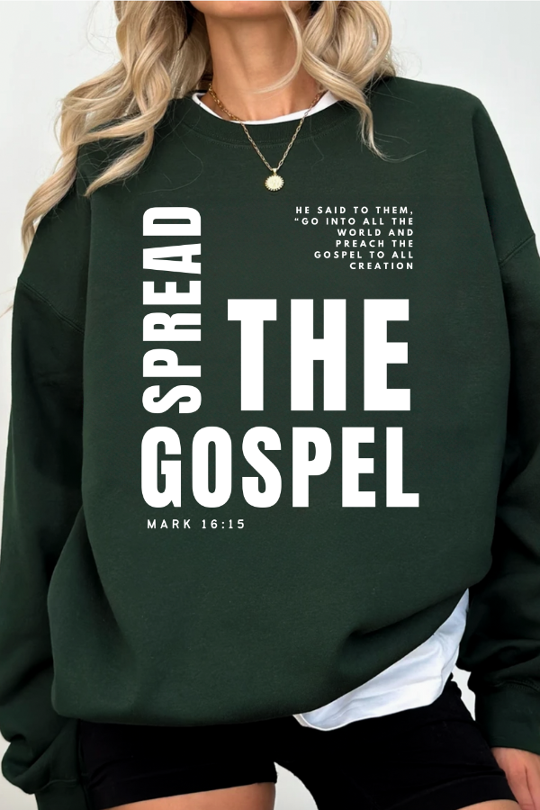 Spread the Gospel Graphic Sweatshirt (GILDAN)
