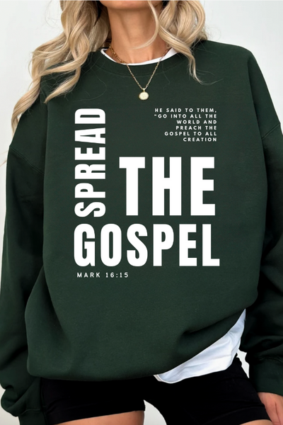 Spread the Gospel Graphic Sweatshirt (GILDAN)