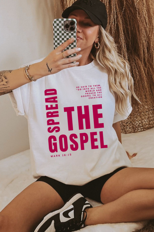 Spread the Gospel Graphic T-shirt (Comfort Colors)