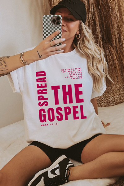 Spread the Gospel Graphic T-shirt (Comfort Colors)