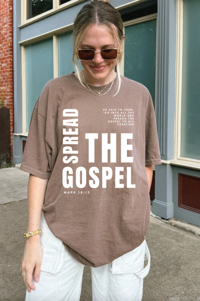 Spread the Gospel Graphic T-shirt (Comfort Colors)