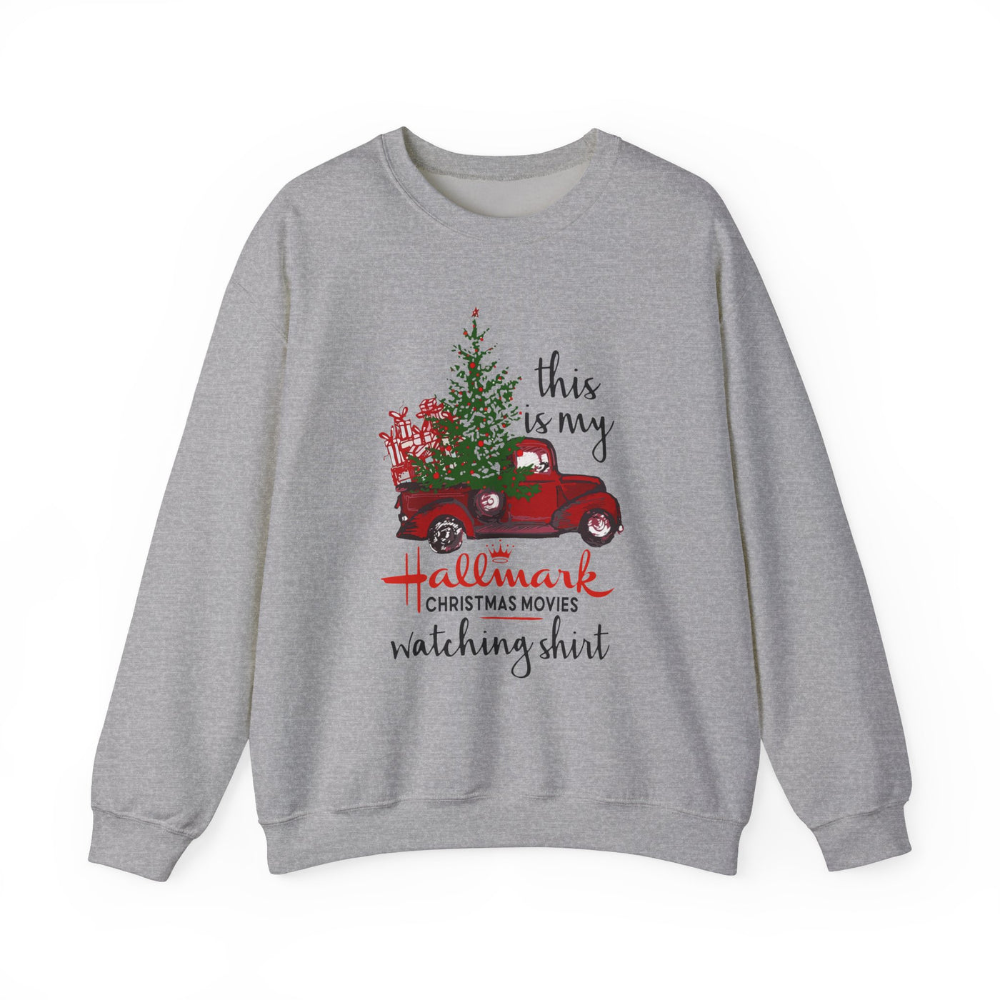 THIS IS MY HALLMARK CHRISTMAS MOVIES WATCHING SHIRT (GILDAN)