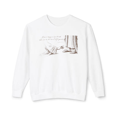 Hem of HIs Garment Graphic Sweatshirt (Comfort Colors)