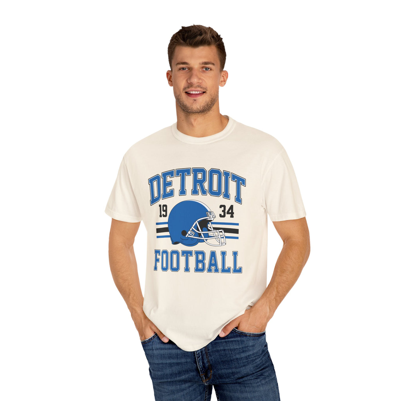 Detroit Football 1934 T-shirt (Comfort Colors)