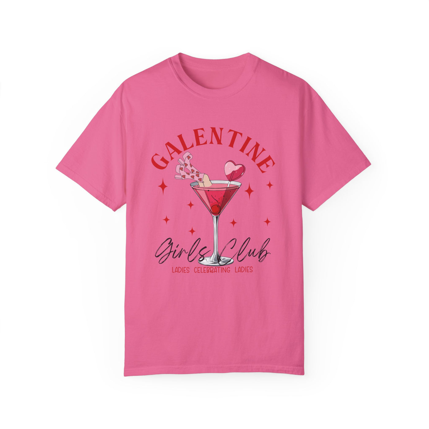 Galentine Girl’s Club Graphic Tee 🍸✨ (COMFORT COLORS)