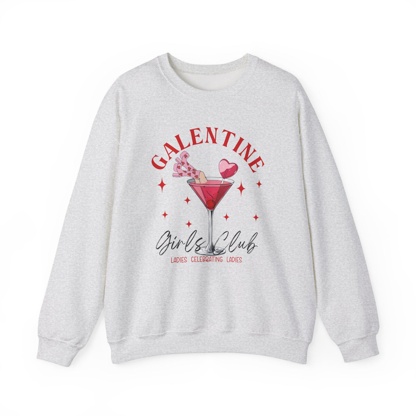 Galentine Girl’s Club Graphic Sweatshirt 🍸✨ (GILDAN)