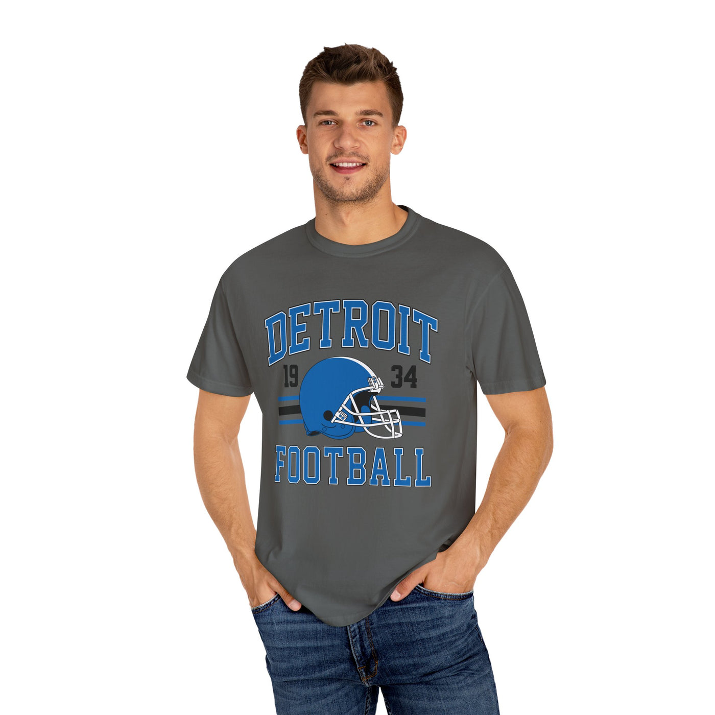 Detroit Football 1934 T-shirt (Comfort Colors)