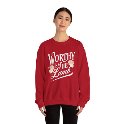 Worthy Is The Lamb Graphic Sweatshirt (GILDAN)