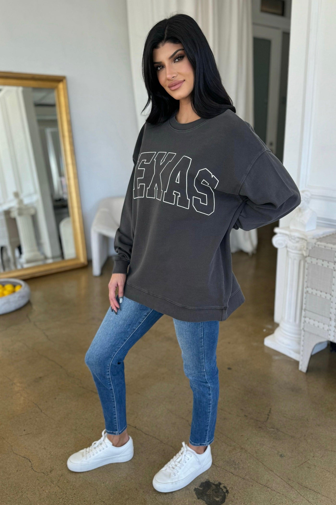 TEXAS PULLOVER , SWEATER , it’sNOMB. The Label , ATHLEISURE, ATHLETIC PULLOVER, COZY SWEATER, it's nomb, it's nomb the label, JESSICA NICKSON, LOUNGE WEAR, LOUNGEWEAR, MORGAN, PULLOVERS, sweater, sweaters, Texas, texas state pride, TEXAS SWEATER, TEXAS SWEATSHIRT , It's NOMB , itsnomb.com