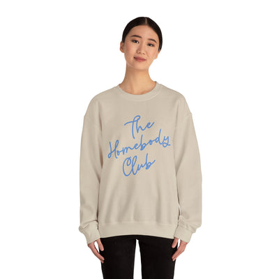 The Homebody Club Graphic Sweatshirt 🏡✨ (GILDAN)