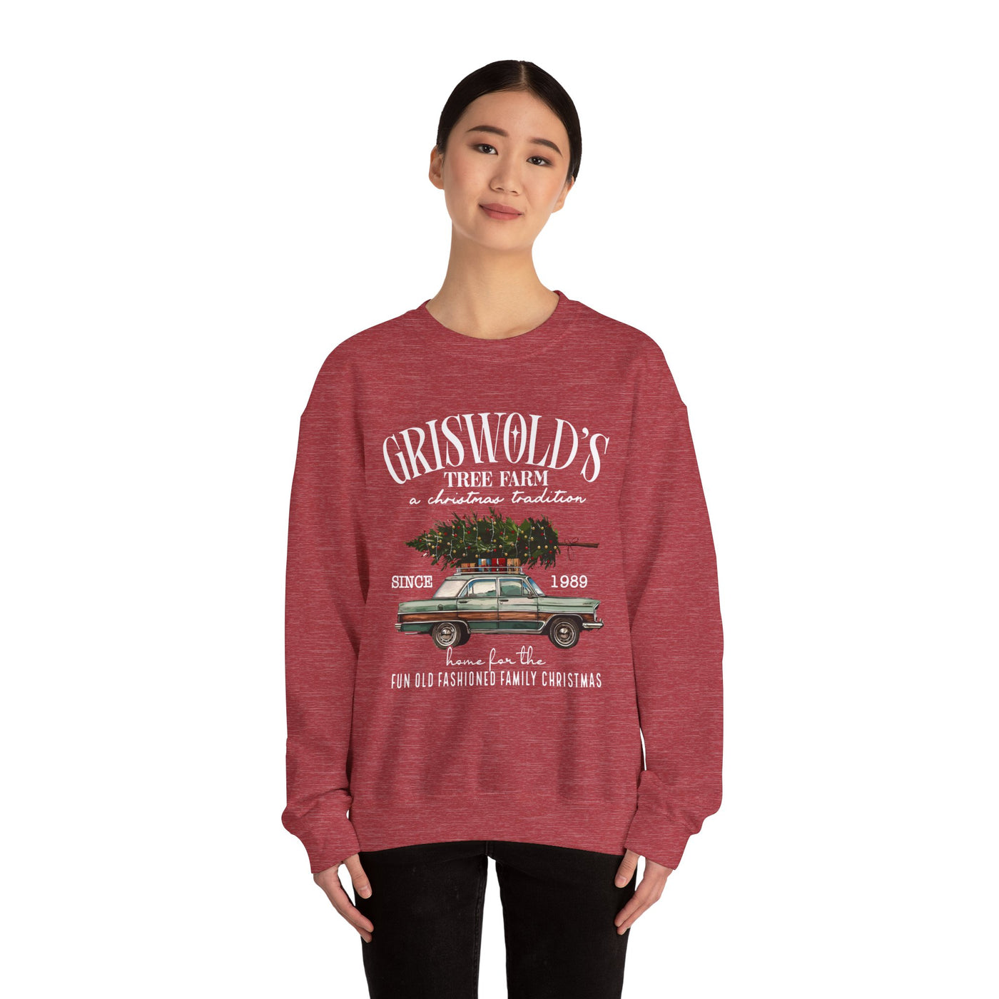 GRISWOLD'S CHRISTMAS TREE FARM SWEATSHIRT (GILDAN)