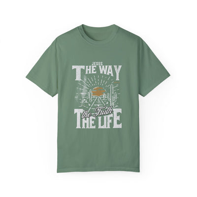 Jesus, The Way, The Truth, The Life T-Shirt (COMFORT COLORS)