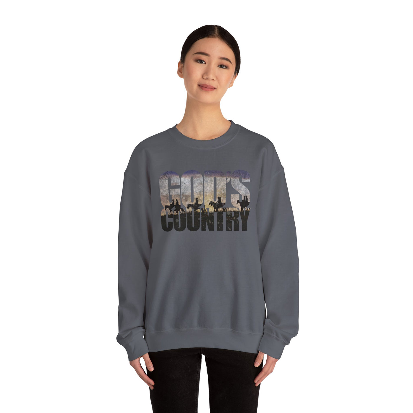 God's Country Sweatshirt (GILDAN)