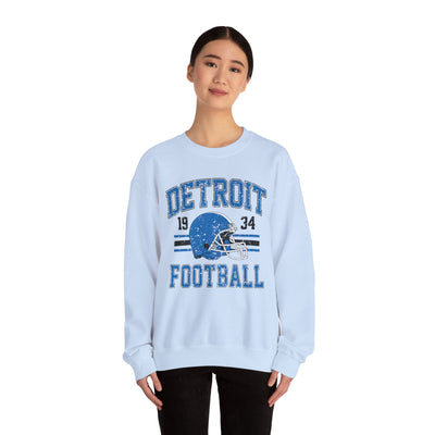 Detroit Football 1934 Distressed Sweatshirt (GILDAN)