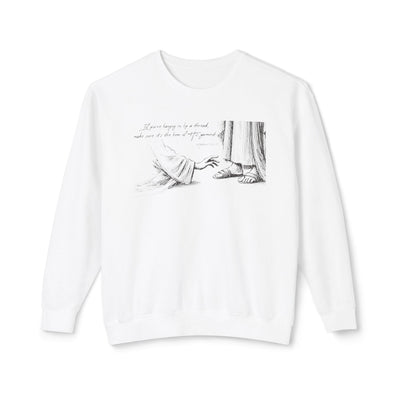 Hem of HIs Garment Graphic Sweatshirt (Comfort Colors)