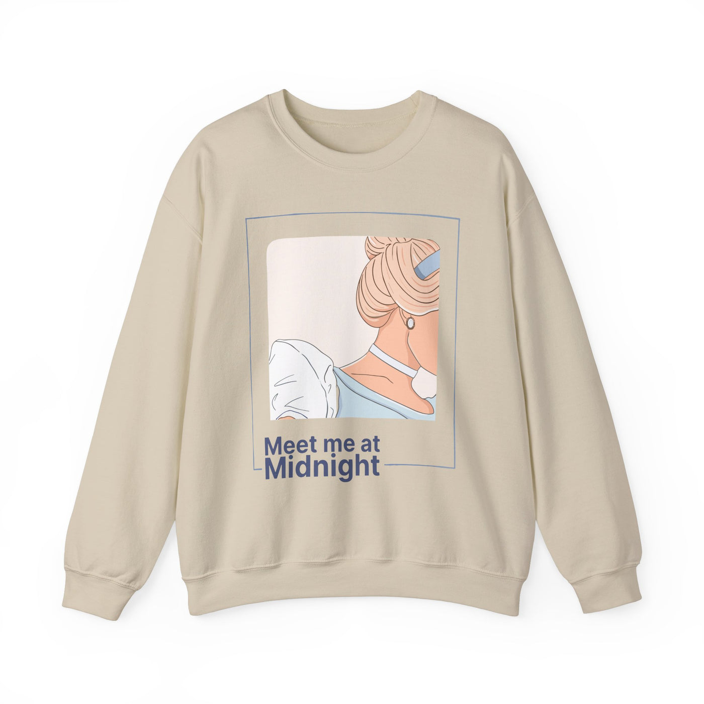 MEET ME AT MIDNIGHT SWEATSHIRT (GILDAN)