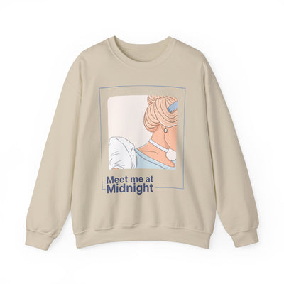 MEET ME AT MIDNIGHT SWEATSHIRT (GILDAN)