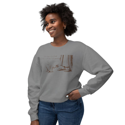 Hem of HIs Garment Graphic Sweatshirt (Comfort Colors)