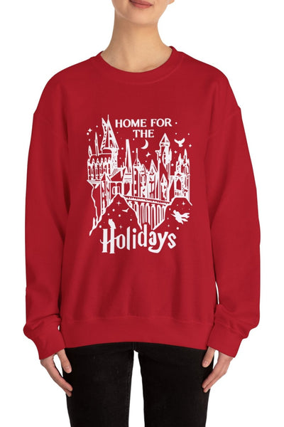 HOME FOR THE HOLIDAYS SWEATSHIRT (GILDAN)