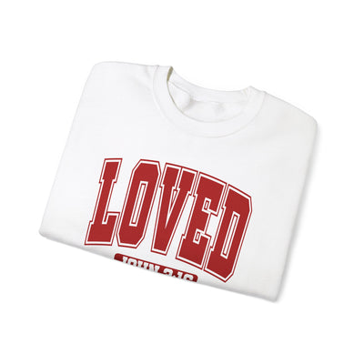 Loved John 3:16 Sweatshirt (GILDAN)