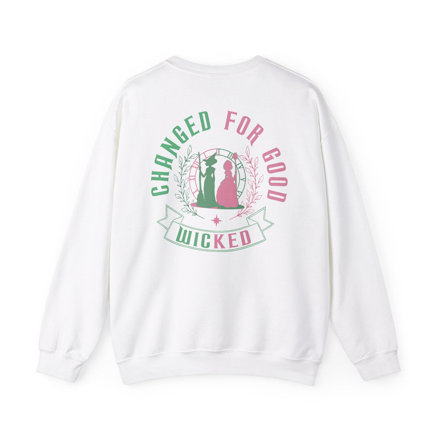 GLINDA 2 SIDED PRINT SWEATSHIRT (GILDAN)