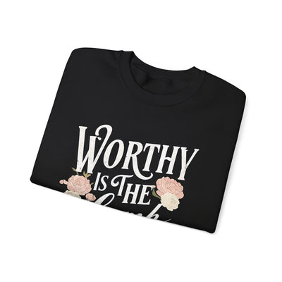 Worthy Is The Lamb Graphic Sweatshirt (GILDAN)