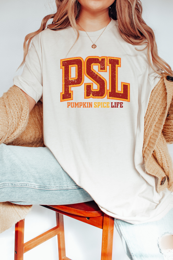 PUMPKIN SPICE LIFE TEE (COMFORT COLORS)