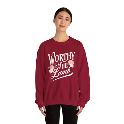 Worthy Is The Lamb Graphic Sweatshirt (GILDAN)