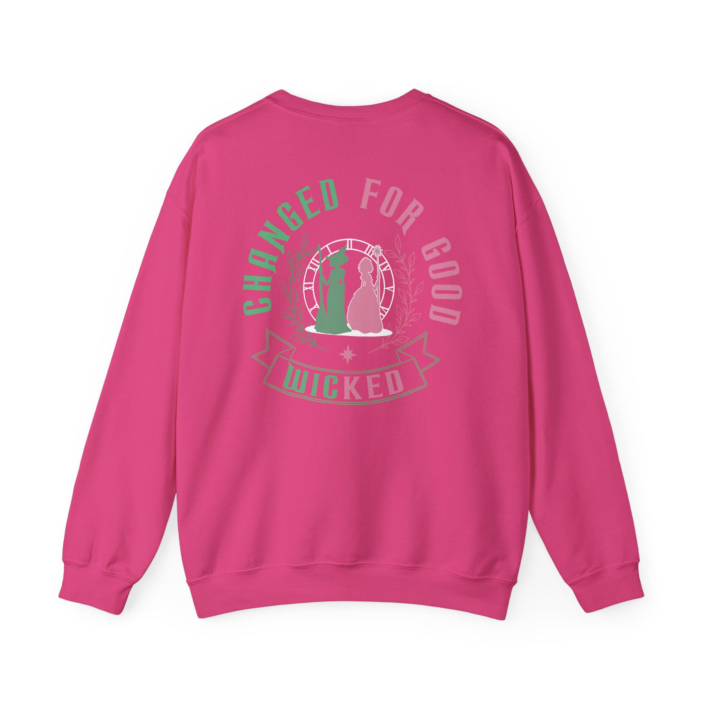 GLINDA 2 SIDED PRINT SWEATSHIRT (GILDAN)