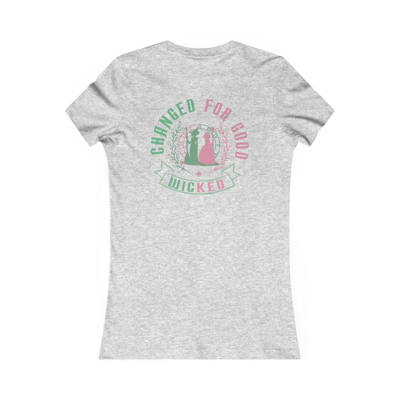 GLINDA 2 SIDED PRINT FITTED TEE (GILDAN)