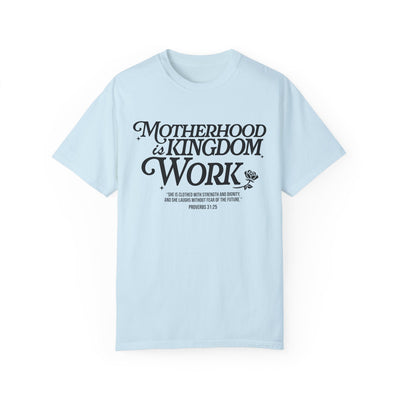 Motherhood Kingdom Psalm T-shirt (Comfort Colors)