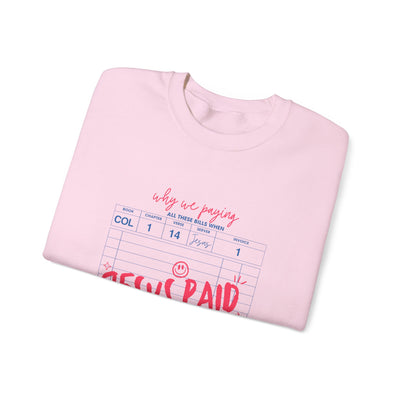 Jesus Paid It All Graphic Sweatshirt (GILDAN)