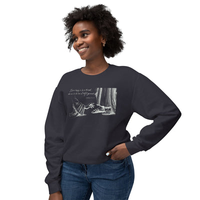 Hem of HIs Garment Graphic Sweatshirt (Comfort Colors)