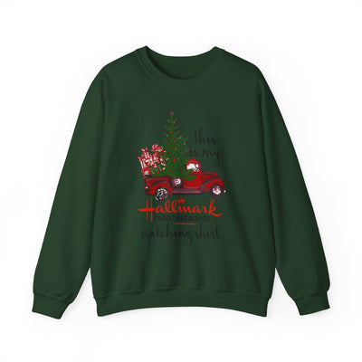 THIS IS MY HALLMARK CHRISTMAS MOVIES WATCHING SHIRT (GILDAN)