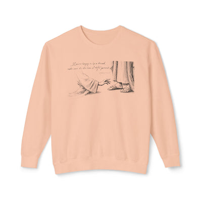 Hem of HIs Garment Graphic Sweatshirt (Comfort Colors)
