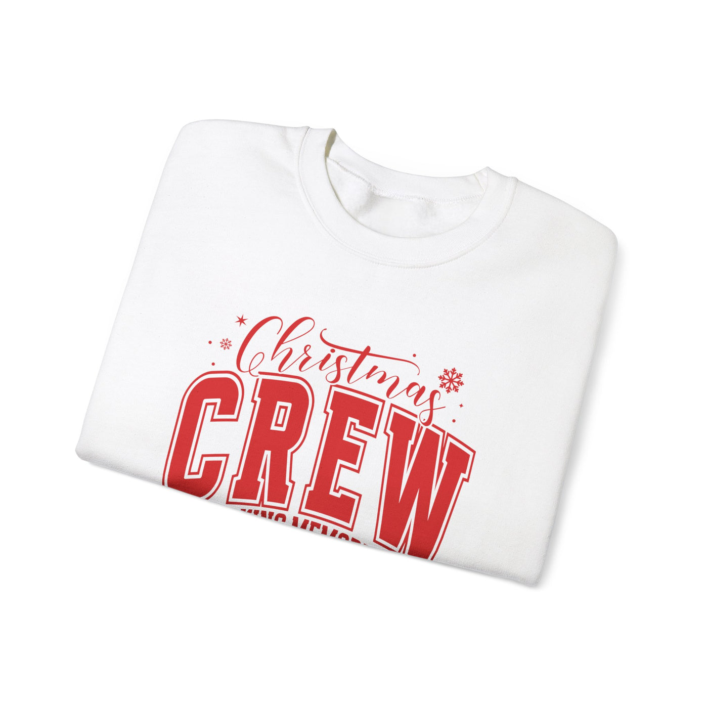 CHRISTMAS CREW SWEATSHIRT (GILDAN)