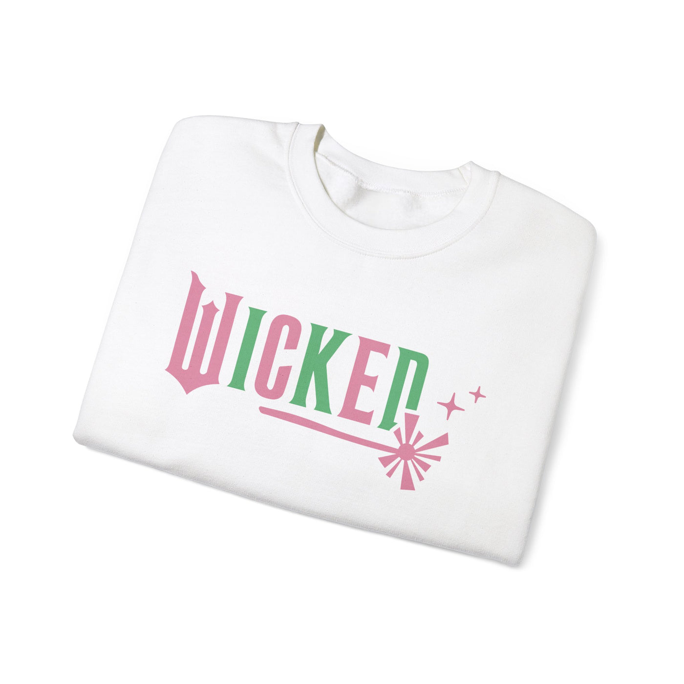 GLINDA 2 SIDED PRINT SWEATSHIRT (GILDAN)