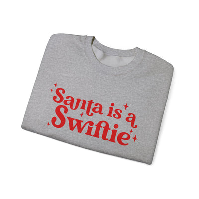 SANTA IS A SWIFTIE SWEATSHIRT (GILDAN)