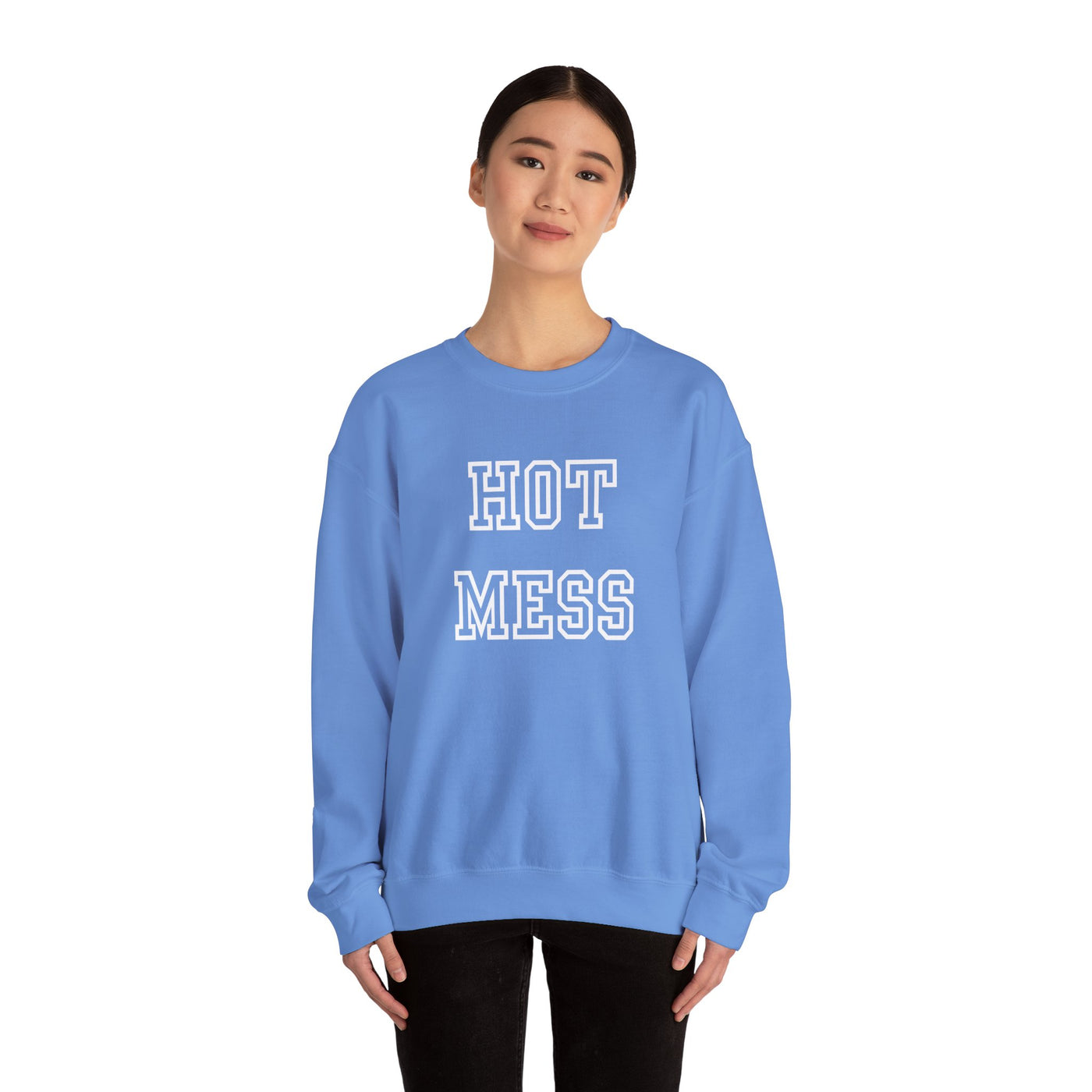 Hot Mess Sweatshirt  (GILDAN)